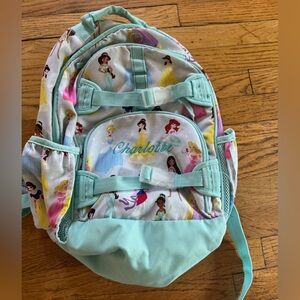 Pottery Barn Kids Princess Backpack - Mint and Multicolor